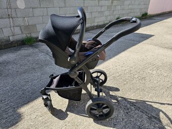 Moon Cool cierny (vanicka, sportovy, vajicko + isofix) - 6