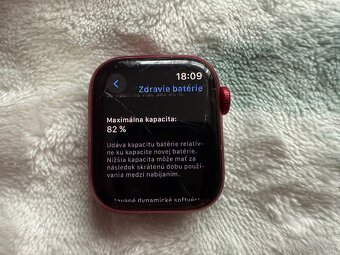 Apple Watch 7 41mm 32GB Product Red Aluminium GPS - 6