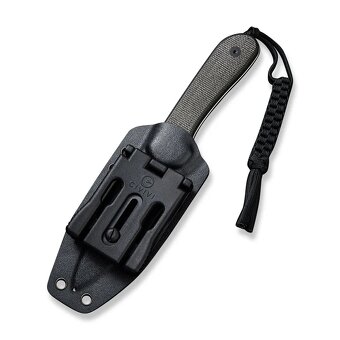 Civivi Elementum Fixed blade v D2, šedá micarta, úplne nový - 6