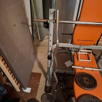 Predám posilňovaciu vežu + činky - 6