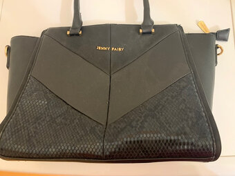 Kabelky-2 kusy-zelená a čierna. - 6