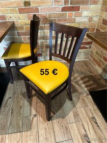 Stoličky, reštauračné boxy, lavice - 6