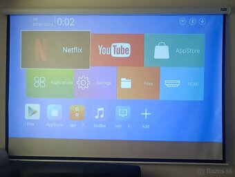 Android FullHD LED  prenosný projektor - 6