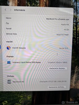 MacBook Pro M4 16/512gb len vyskušany - 6