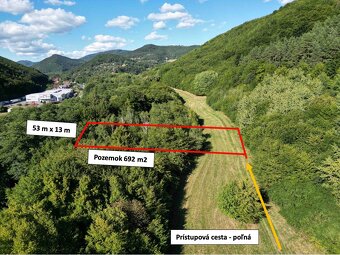 Bartošova Lehôtka – 700 m2 POZEMOK pri lese na chatku - 6