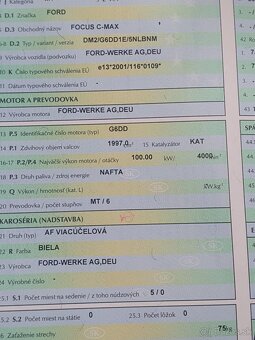 Ford C-max 2.0 tdi 100kw - 6