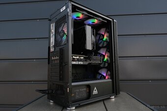 Herný PC, Ryzen 7 7700X, RTX 4070, 32GB RAM, SSD, 24m - 6