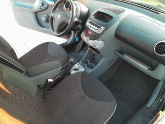 Peugeot 107 automat r.v 2010 benzín Klimatizácia - 6