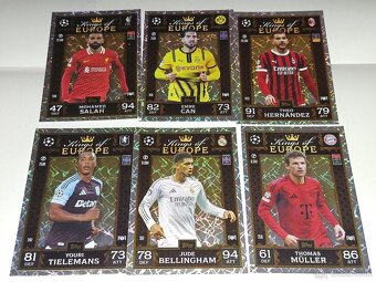 Na predaj 83 kariet Match-Attax cena 14€ - 6