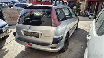 Peugeot 206 SW 1,4HDI 50kw kód motora: 8HZ - 6