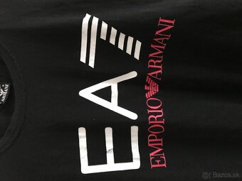 EMPORIO ARMANI black damske tricko S - 6
