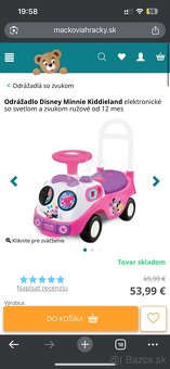 Odrážadlo auto Minnie Mouse Disney - 6