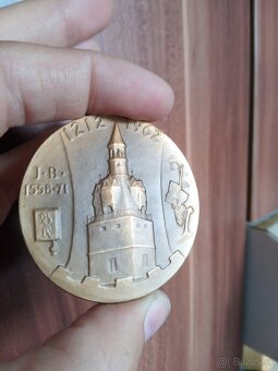 Medaila plaketa 150 rokov mesta Ivancic. - 6