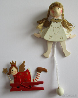 Anjelik- prívesky, dekorácie_NOVÉ_0,50-2,00e - 6