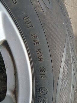 195/65/R15 letné pneumatiky s alu diskami - 6