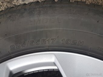 17''orig.Toyota zimné kolesa5x114R17ET 35 Bridgestone225/6 - 6
