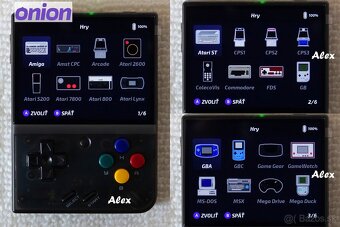 Nové MIYOO Mini Plus - EXTRA Game Boy, 60 tisíc hier, ONION - 6