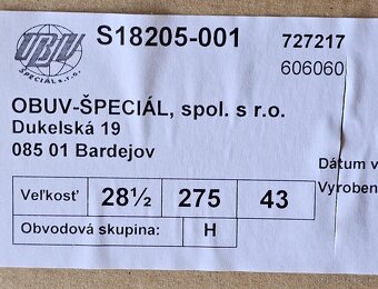 Obuv BOSP špeciál - Taras Low, Gore-Tex, veľkosť 43 / 28,5 - 6
