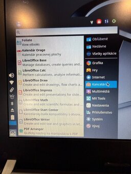 Notebook HP i3-2330M / 8 GB RAM / 250 GB SSD / LINUX MX - 6