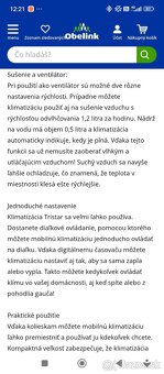 Mobilná klimatizácia zo zárukou. - 6