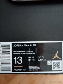 Jordan Max tenisky 47/5 31cm Basketbal - 6