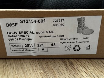 Kanady vojenské letné Obuv špeciál - 6