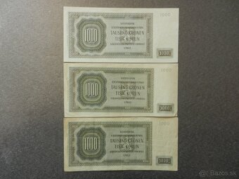 Bankovky protektorát 10 neperforované - 6