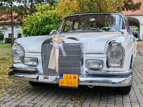 Svadobne auto na svadbu Mercedes 230 S, rv.1966 - 6