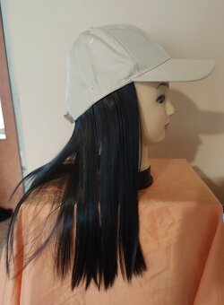 krémová šiltovka s parochňou - 6