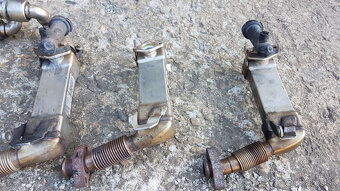 BMW chladič vyfukovych plynov EGR AGR predhrev vody - 6