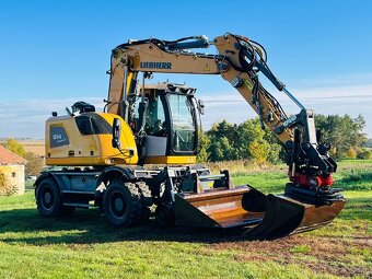 Kolesové rypadlo Liebherr A914 Compact Rail - 6