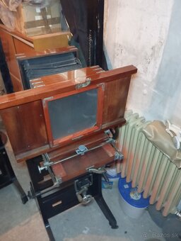 Historický fotoaparát veľký Ateliér, - 6