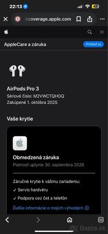 Predám Úplne nové Airpods Pro 3 - 6
