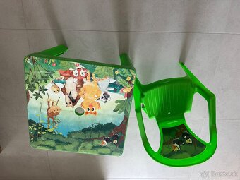 Detska stolicka, stolik, hracky, gumaky,  … - 6