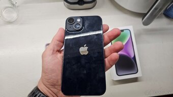 Apple iPhone 14 čierny 128GB - nová batéria - 6