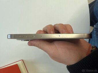 Predám iPhone 15 Pro 128 GB – titánová farba, stav ako nový, - 6