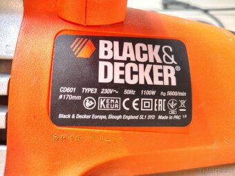 Kotúčová píla Black & Decker CD601 - 6