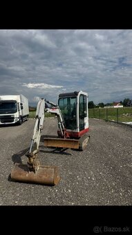 Predám Takeuchi TB016 2013 rozťahovaci podvozok TOP STAV - 6