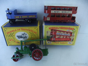 YESTERYEAR,Y4 Sentinel,Y5 London Tramcar a Y11 Aveling - 6
