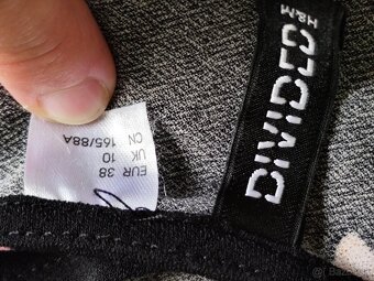 Dámske ľahké, nekrčivé šaty, veľ. 38, H&M, veľmi príjemný ma - 6