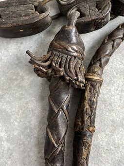 Starožitný pastierky bič - 6