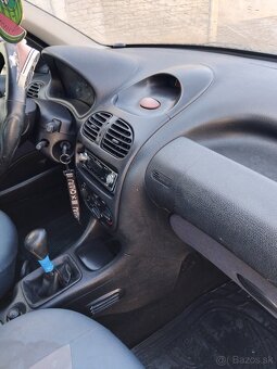 Predám Peugeot 206 r.v 2001.1.9d 51kw - 6