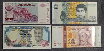 Bankovky svet UNC 1 - 6