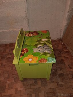 Lavica - truhlica na hračky - 6