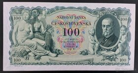 100 Korún ČSR rok 1931 - NEPERFOROVANÁ - 6