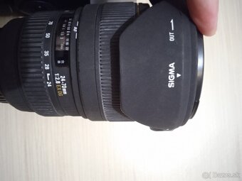 Canon 6D, +blesk speedlite 430ex ll. +Objektív sigma 24-70mm - 6