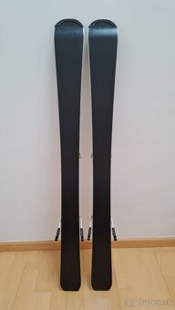 Komplet lyžiar. výbava, lyže 100cm, lyžiarky 33-34, paličky - 6