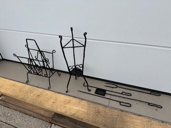 Kované náradie ku krbu - 6