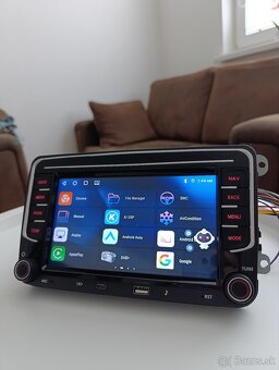 Auto Rádio 2Din Android 2gb64gb Carplay WV, Škoda, Seat - 6