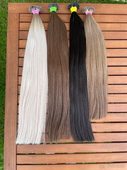 Ruské vlasky 200g/70cm -nakeratinované - 6